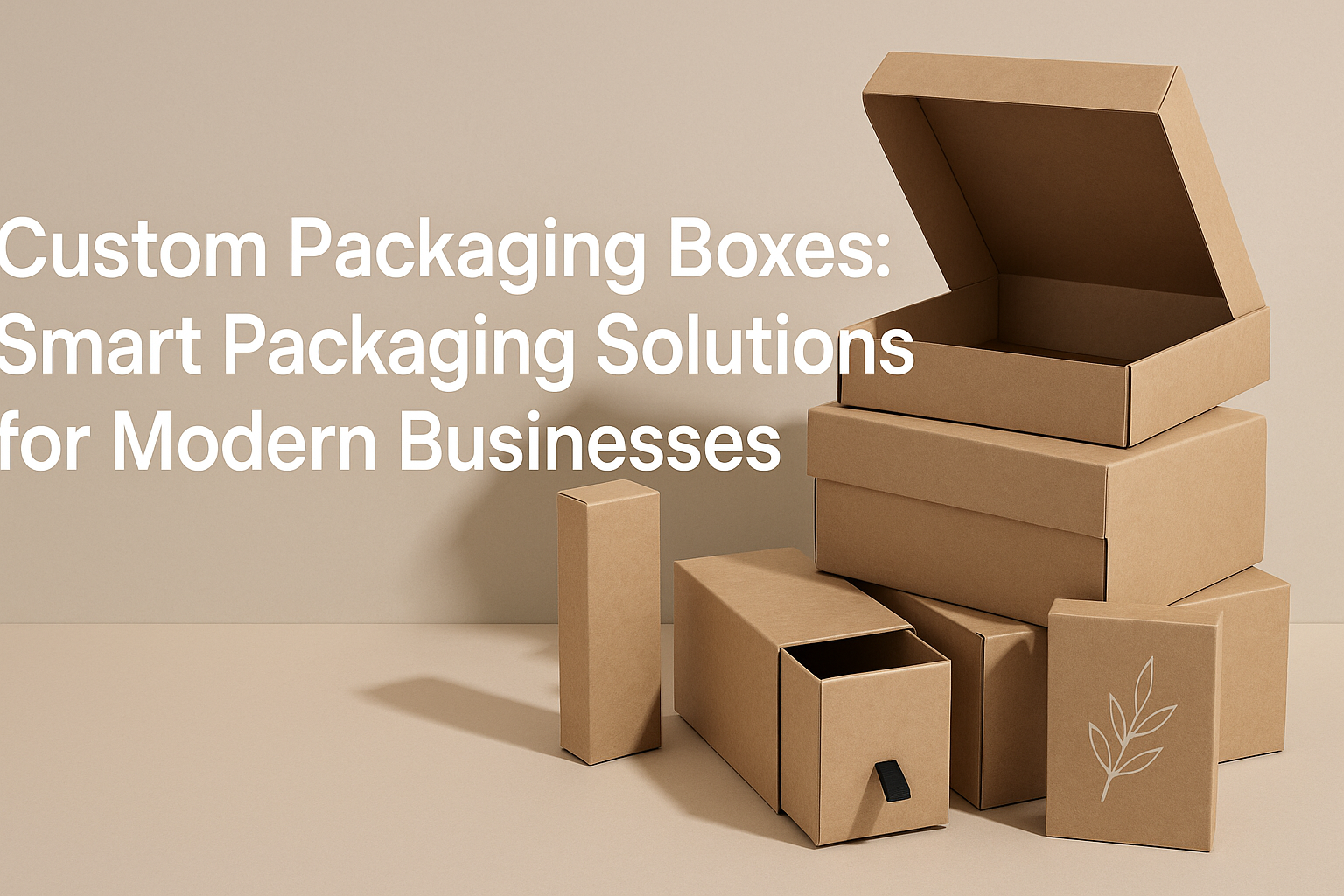Custom Packaging Boxes: Smart Packaging Solutions for Modern Businesses