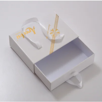 white color gift box hamper